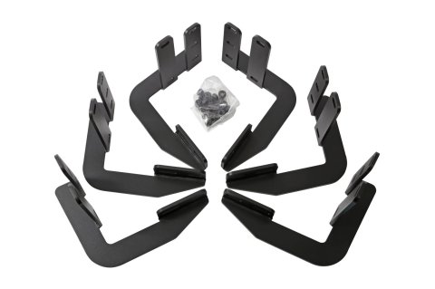 Dee Zee NXc Running Board Mounting Brackets DZ16337 Truck Step Installation Kits, Boards, Steel, Textured Black, Ram, Kit