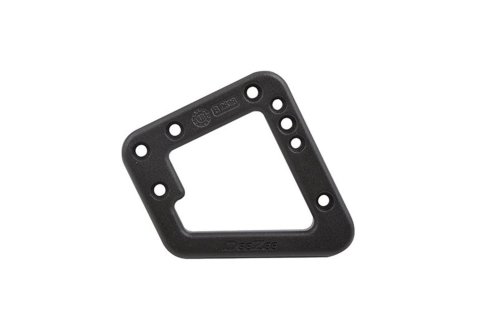 Dee Zee Grab Handles DZ4450JKR Handles, Aluminum, Black Powdercoated, Rear, Jeep JK, Pair