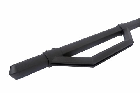 Dee Zee Hex Series Side Step Bars DZ66311TB Bars, Aluminum, Black Textured Powdercoated, Extended Cab, Pair