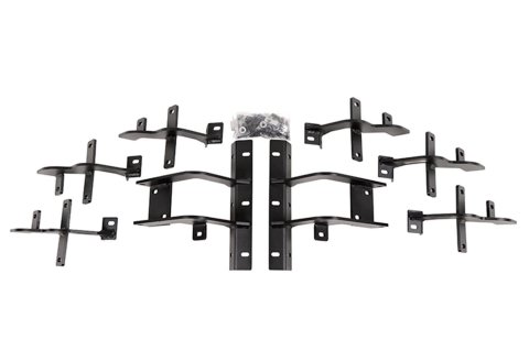 Dee Zee Hex Series Step Bar Mounting Brackets DZ66327W Running Board Mount Kit