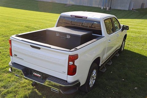 Dee Zee Combo Transfer Tanks DZ92847TB Liquid Tank / Tool Box Unit, Specialty Series L-Shaped Tool Box/Liquid Tank