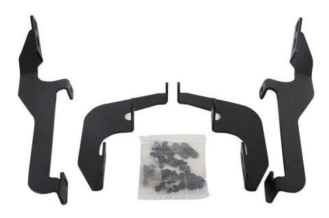 Dee Zee NXc Running Board Mounting Brackets DZ16283 Truck Step Installation Kits, Step Bar Brackets, Boards, Steel, Textured Black, Hyundai, Kit