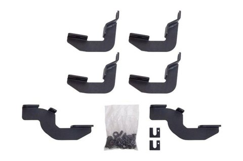 Dee Zee NXt Running Board Mounting Brackets DZ16328 Truck Step Installation Kits, Boards, Steel, Textured Black, Ford, Ranger, Kit