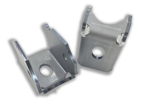 Artec Industries Lower Control Arm Brackets JK4412 Brackets, Front Lower, Steel, Natural, Jeep, Pair
