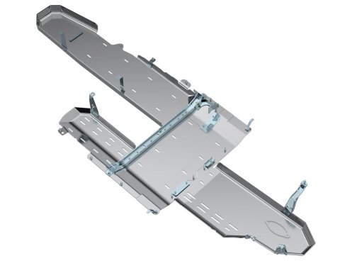 Artec Industries JT Full Belly Pans JT4135 Skid Plate, Pan, Aluminum, Natural, Bolt-on, Jeep, 3.0L, Diesel, Kit