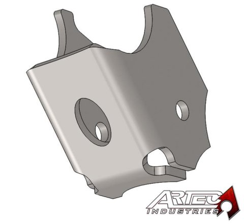 Artec Industries Lower Control Arm Brackets TJ3012 Mounts, Brackets, Steel, Natural, Jeep, Pair