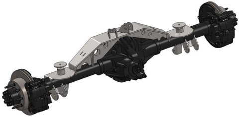 Artec Industries Chassis Tabs, Brackets and Components TJ1415 Triangulated TJ 14 bolt Swap Kit with Truss - 2.63 / High Clearance"