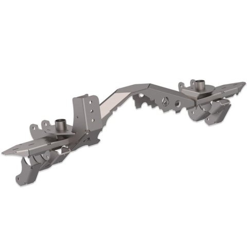 Artec Industries 1-Ton APEX Rear Axle Swap Truss Kits JT1460 Housing Brace, JL 1 Ton 14-bolt Kit, Steel, Natural, Jeep, AAM 10.50 in., Kit