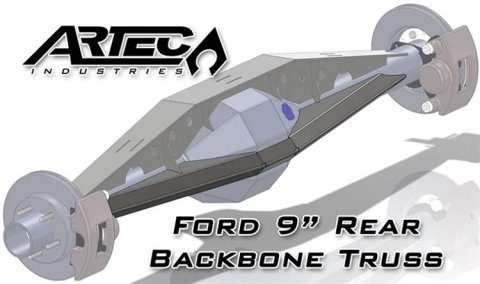 Artec Industries Ford 9 in. Backbone Trusses TR0905 inch Truss 3.0 inch