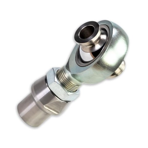 Artec Industries Rod End Kits RE2015 Ends, 1.25 in.-12 LH, 2-Piece, 2.125 in. Thread Length, 1.000 in. Head Bore, 4.125 in. Centerline, Chromoly, Each