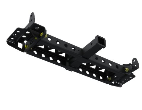 Artec Industries High-Clearance Receiver Hitches JT0135 Hitches, High Clearance, Steel, Black Powdercoated, Plate Steel Welded, Accessory Hitch, Jeep, Each