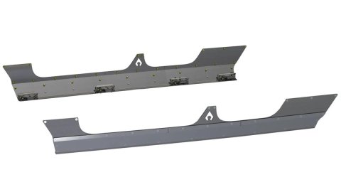 Artec Industries Rocker Panel Covers JT0401D JT Boatside Steel & Aluminum Armor - DVR SIDE