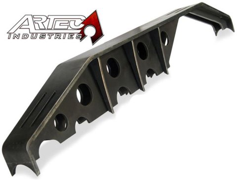 Artec Industries Ford 60 Front Axle Trusses TR6033 Housing Brace, Dana Backbone Truss, Front, Steel, Natural, Ford, Kit