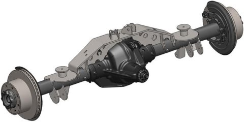 Artec Industries Axle Swap Kits for 1997-2006 WRANGLER - TJ1054 Triangulated TJ Superduty Sterling Kit with Truss 2.63 / OEM"