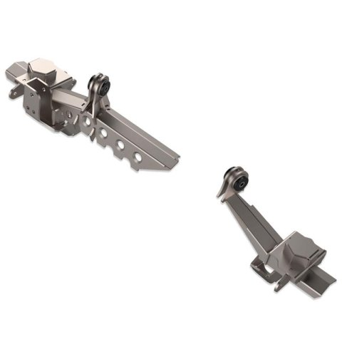 Artec Industries APEX 1-Ton Front Axle Swap Truss Kits for 2020-2024 GLADIATOR, 2007-2024 WRANGLER, 2018 WRANGLER JK - JK0991 Housing Brace, 1 Ton 9 in. Kit, Daystar, Steel, Natural, Jeep, Spidertrax 9 in., Kit