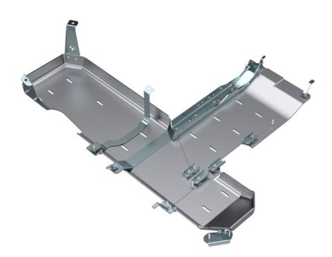 Artec Industries Alpha Series Skid Plates for 2018-2023 WRANGLER - JL4196 Plate, Fuel Tank/Transfer Case, Aluminum, Natural, Bolt-on, Jeep, 2.0L, 3.6L, Kit