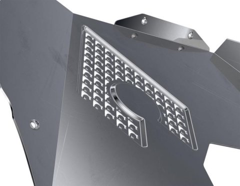 Artec Industries JL Front Inner Fenders JL5106 Wheel Housings, Fenders, Left and Right, Aluminum, Natural, Vented Design with Cutouts for Coil Spring, Jeep, Pair