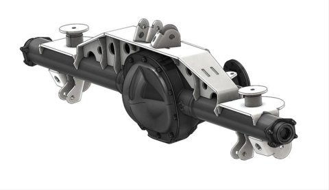 Artec Industries Triangulated 8.8 in. Axle Trusses TR8815 TJ Swap Kit with Truss - 2.63" / High Clearance Swap in an axle and eliminate the tracbar