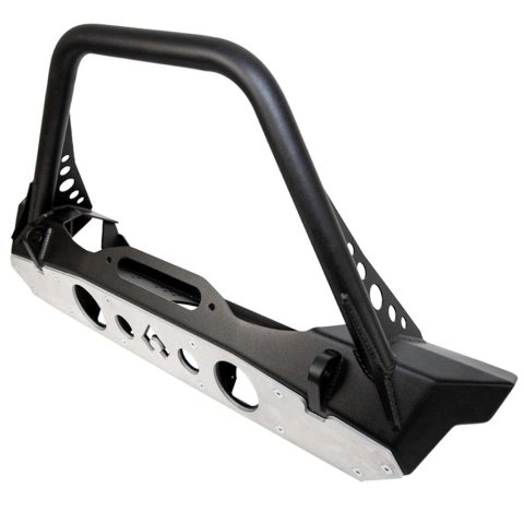 Artec Industries Nighthawk Series Bumpers for 2020-2022 GLADIATOR, 2007-2022 WRANGLER, 2018 WRANGLER JK - JJ8045 Bumper, Stinger, Steel, Black Powdercoat, Front, Jeep, JK, JL, JT, Each