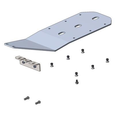 Artec Industries JL eTorque Aluminum Skid Plates JL4103 Plate, Battery Plate, Aluminum, Natural, Jeep, Each