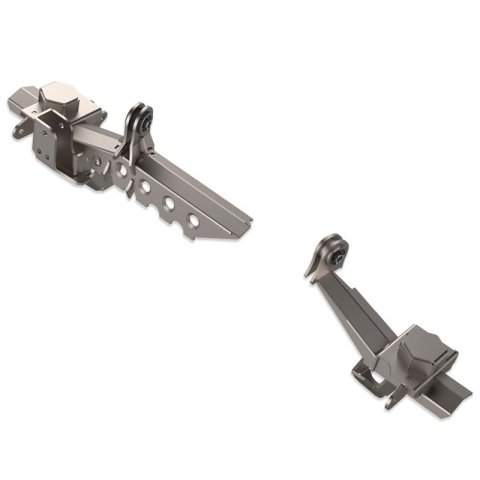 Artec Industries APEX 1-Ton Front Axle Swap Truss Kits for 2020-2024 GLADIATOR, 2007-2024 WRANGLER, 2018 WRANGLER JK - JK0992 Housing Brace, 1 Ton 9 in. Kit, RockJock Johnny Joints, Steel, Natural, Jeep, Spidertrax 9