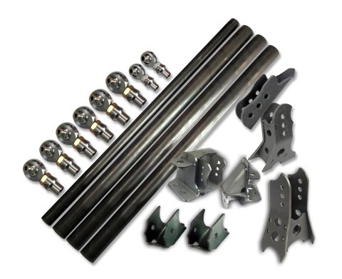 Artec Industries Easy 3-Link Kits LK0162 Three Link Kits, 3 Link Kit H, Adjustable Upper Link, Outside Frame, with Tubing, Kit