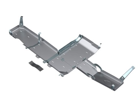 Artec Industries JLU Full Belly Pans for 2021-2023 WRANGLER - JL4164 Skid Plate, Pan, Aluminum, Natural, Bolt-on, Jeep, 3.6L, Kit