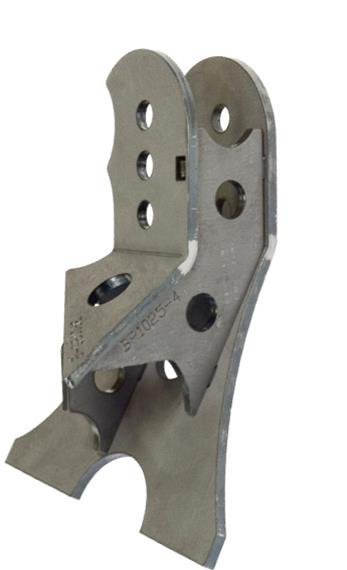 Artec Industries Adjustable Panhard Mounts BR1025 Mount for D60 Truss Ford 85-91.5 for use with ARTEC TRUSSES