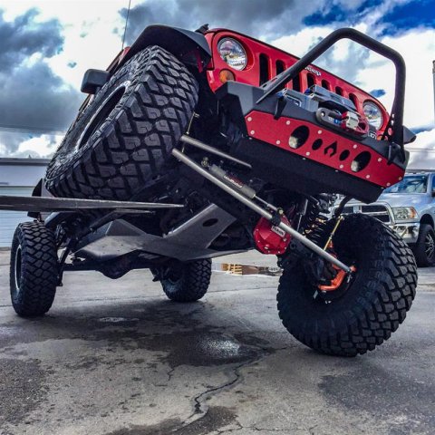 Artec Industries JK APEX Front Axle Ultimate Armor Kits JK3058 Housing Brace, APEX, Armor, Steel, Natural, Stock Track Bar Height, Jeep, Kit