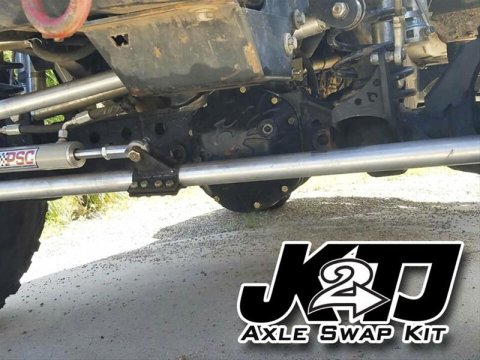 Artec Industries JK2TJ Front Axle Swap Kits with Truss TJ4417 Kit - STD