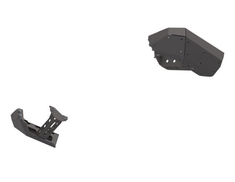 Artec Industries High-Clearance Rear Bumper Corner Pods JT9120 Guards, Bantam Series, Pods, High Clearance, Steel, Black Powdercoated, Jeep, JT, Pair