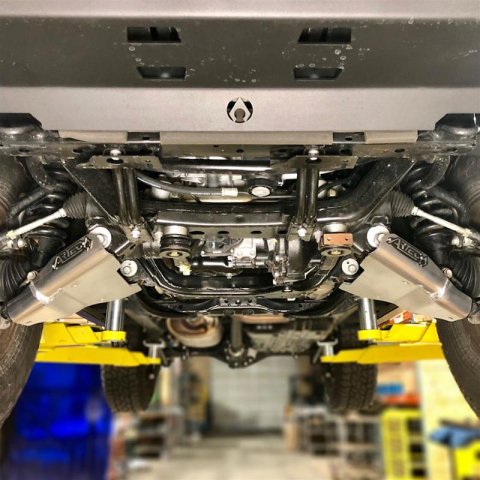 Artec Industries Toyota Tacoma 3G A-Arm Skids TY6806 Skid Plate, Aluminum, Natural, Toyota, Pair