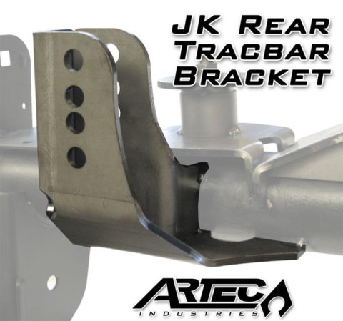 Artec Industries Chassis Tabs, Brackets and Components BR1135 JK Rear Tracbar Bracket: 3.5 in DIAMETER