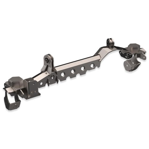 Artec Industries APEX 1-Ton Front Axle Swap Truss Kits for 2020-2024 GLADIATOR, 2007-2024 WRANGLER, 2018 WRANGLER JK - JL6542 Housing Brace, JL 1 Ton Superduty Kit, RockJock Johnny Joints, Steel, Natural, Jeep, Dana 60,