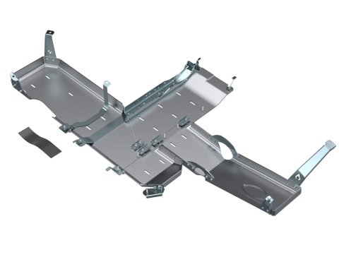 Artec Industries JL Full Belly Pans JL4167 Skid Plate, Pan, Aluminum, Natural, Bolt-on, Jeep, 3.6L, Kit