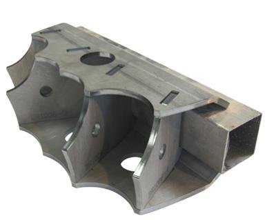 Artec Industries Large 4-Link Crossmember Brackets BR1006 Bracket, 4-Link, Steel, Natural, Each