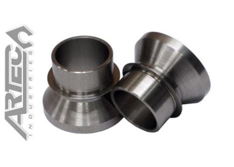 Artec Industries Misalignment Spacers SP1601 Rod End Spacers, Stainless Steel, 9/16 in. I.D., 1 in. Length, Pair