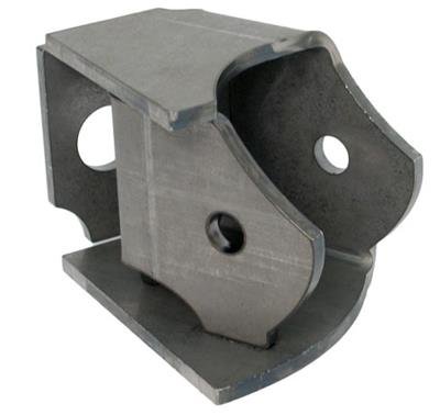 Artec Industries Inner Frame Brackets BR1015 Bracket, Lower Link Chassis Style, Passenger Side Inner, 0 degree Offset, Steel, Natural, Each