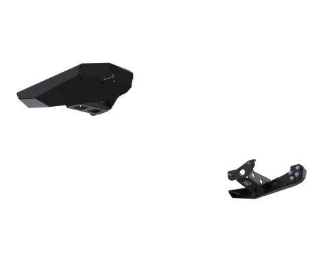 Artec Industries Rear Bumper Skid Plates for 2020-2023 GLADIATOR - JT0118 Plate, High Clearance Comp, Bumper, Corner Pod, Jeep, JT, Steel, Natural, Kit