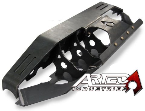 Artec Industries Ford 60 Front Hydro Ram Mount and Axle Trusses TR6032 Dana FORD & Truss 85-91.5 Full Width (22.25in long tube) 1985-91.5 axle w, 3" of drive