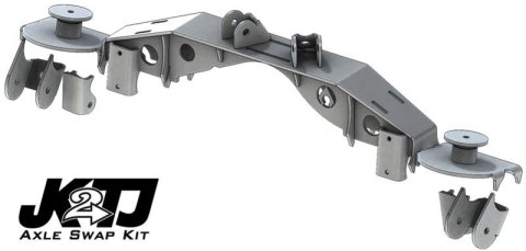 Artec Industries Chassis Tabs, Brackets and Components TJ4425 JK2TJ Triangulated Swap Kit with Truss - 2.63 in / High Clearance