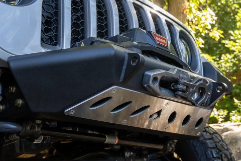 Artec industries High-Clearance Comp Front Bumpers for 2020-2024 GLADIATOR, 2018-2024 WRANGLER, 2018 WRANGLER JK - JJ8021 Bumper, High Clearance Comp, Front, Fabricated, Steel, Raw, Jeep, JL, JT, JK, Each