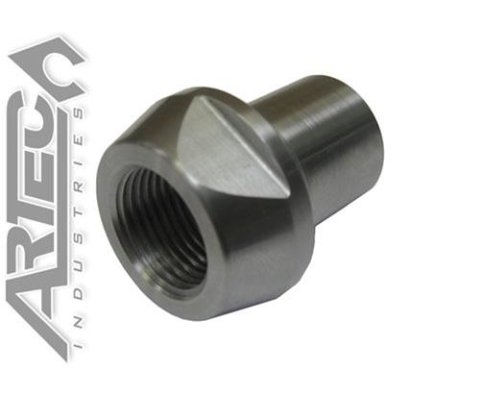 Artec Industries Chassis Tube Adapters TA1201R Adapter, Steel, 1 1/2 in. Diameter, 3/4 in.-16 RH Thread, .500 in. Wall Thickness, Smooth, Each