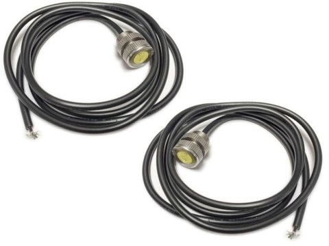 Artec Industries Lighted Bolts OZ1102 (2-PACK) - LED Bolt light - 3 watt, Cool White, Stainless Steel, 11mm, Silver