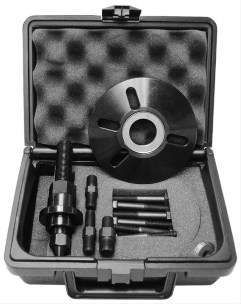 Proform Harmonic Balancer Puller and Installer Tools 66514 Installation, Tool, 7/16, 1/2, 5/8, 3/4 in. Adapters, Ford/GM/Mopar, Kit