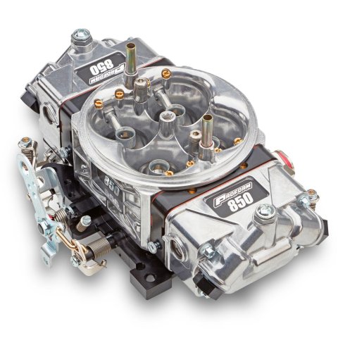 Proform Race Series 950 CFM 4-Barrel Carburetor 67202-SC Carburetor, Gasoline, Series, Supercharger, Universal, cfm, 4-Barrel, Dual Inlet, Tumble Polished, Each