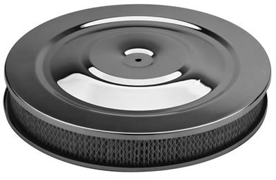 Proform Air Cleaner Kits 66804 Filter Assembly, 14 in. Diameter, Round, Steel, Chrome, 2 in. Filter Height, Each