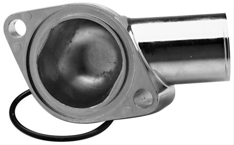 Proform Aluminum Water Necks 66210 Neck, Aluminum, Chrome Plated, O-Ring, 90 Degree, Chevy, Big, Small Block, Each