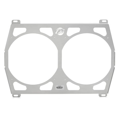 Proform 1-2-3 Series Aluminum Fan Mounting Brackets 1262B00 Electric Bracket, Dual 12 in. Fans, 26 in. Radiator Core Width, Radiator Only, Each