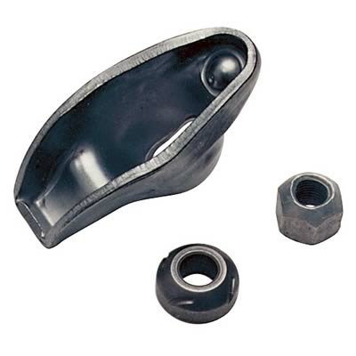 Proform Stamped Steel Rocker Arms 66905 Arms, 3/8 in. Stud Mount, Steel, 1.5 Ratio, Chevy, Small Block, Set of 16